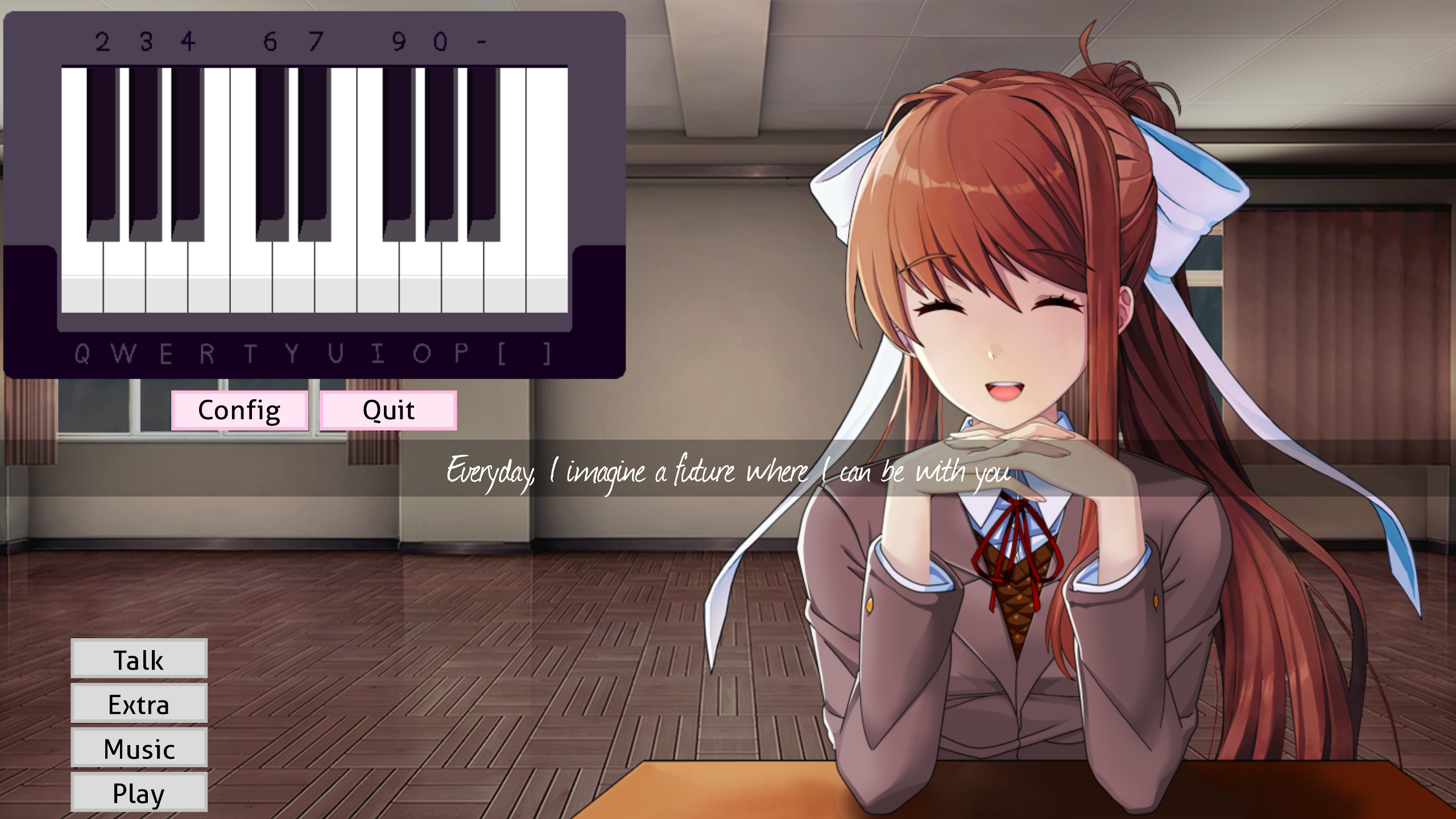 monika já se cortou *monika after story* /fã de ddlc\ 